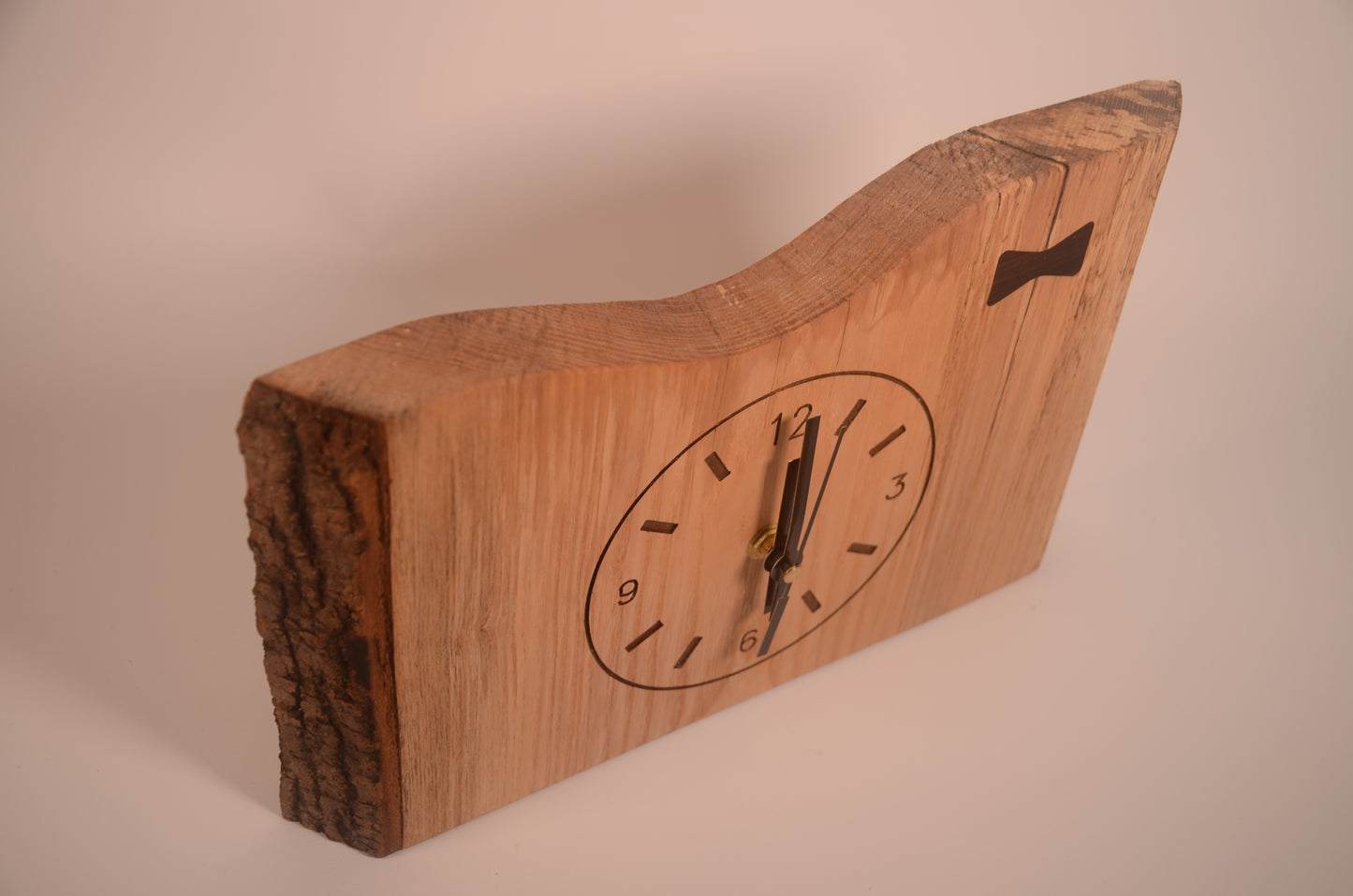 Wooden Tree Ash Clock.