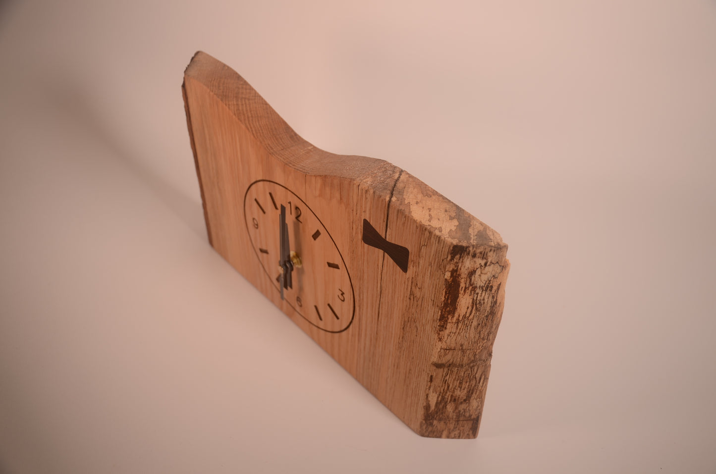 Wooden Tree Ash Clock.