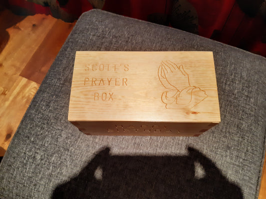 Personalised Prayer Box