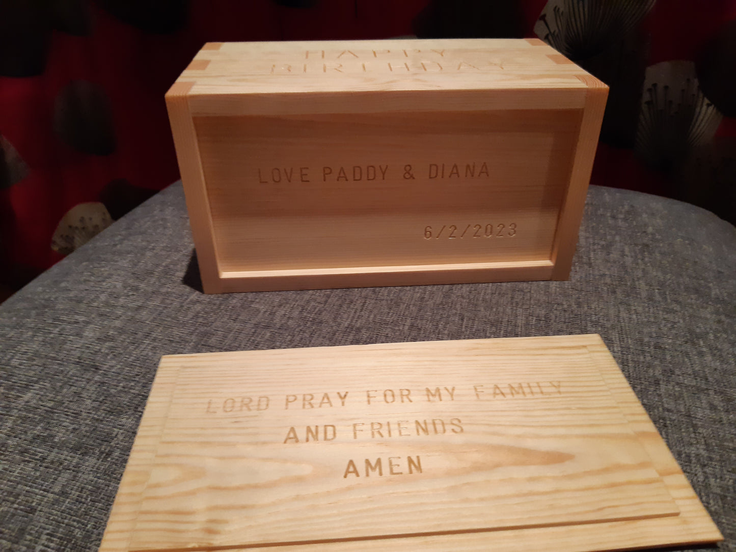 Personalised Prayer Box