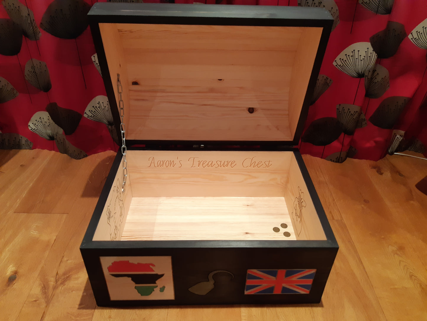 Customised Treasure Chest.