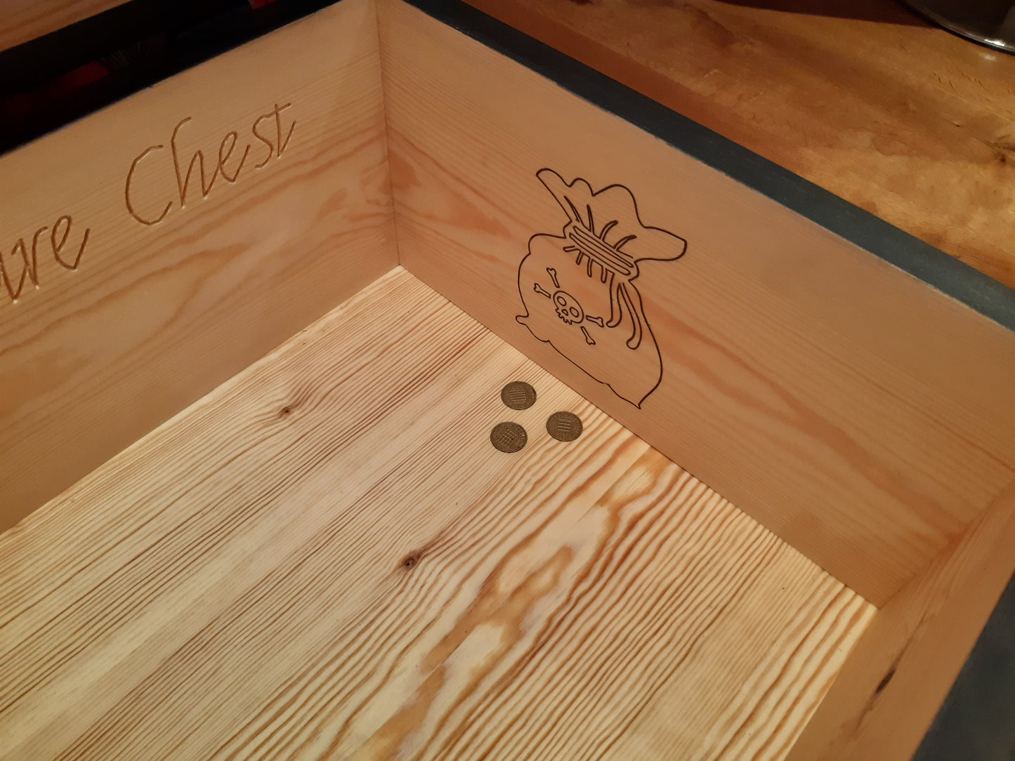 Customised Treasure Chest.