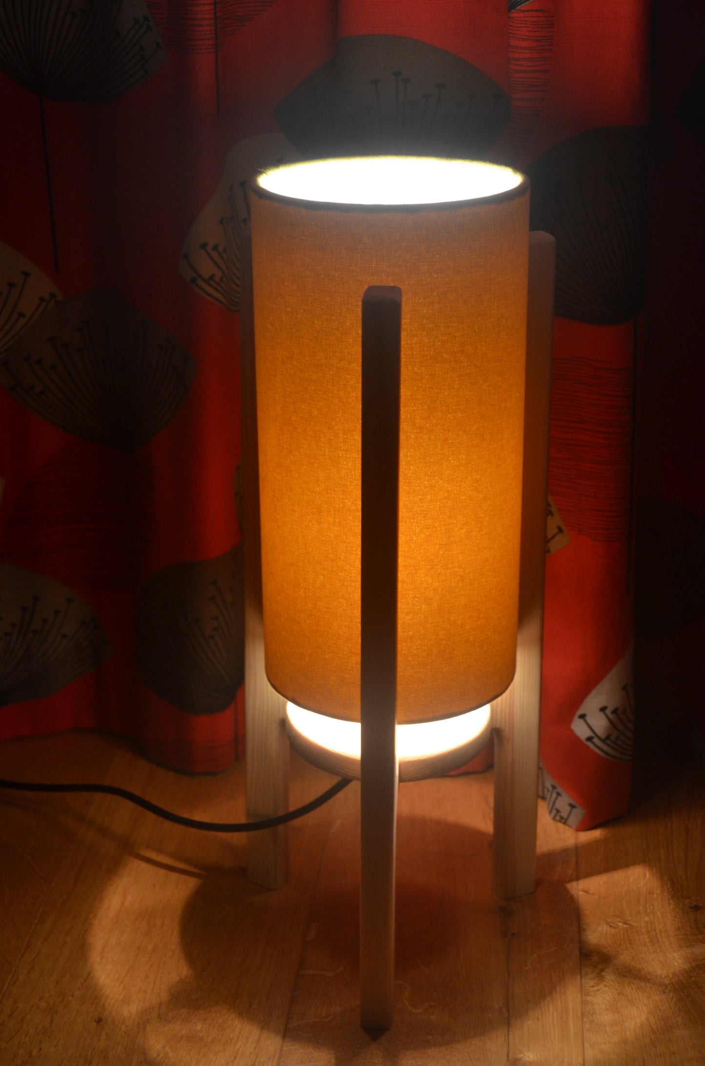 Wooden Table Lamp