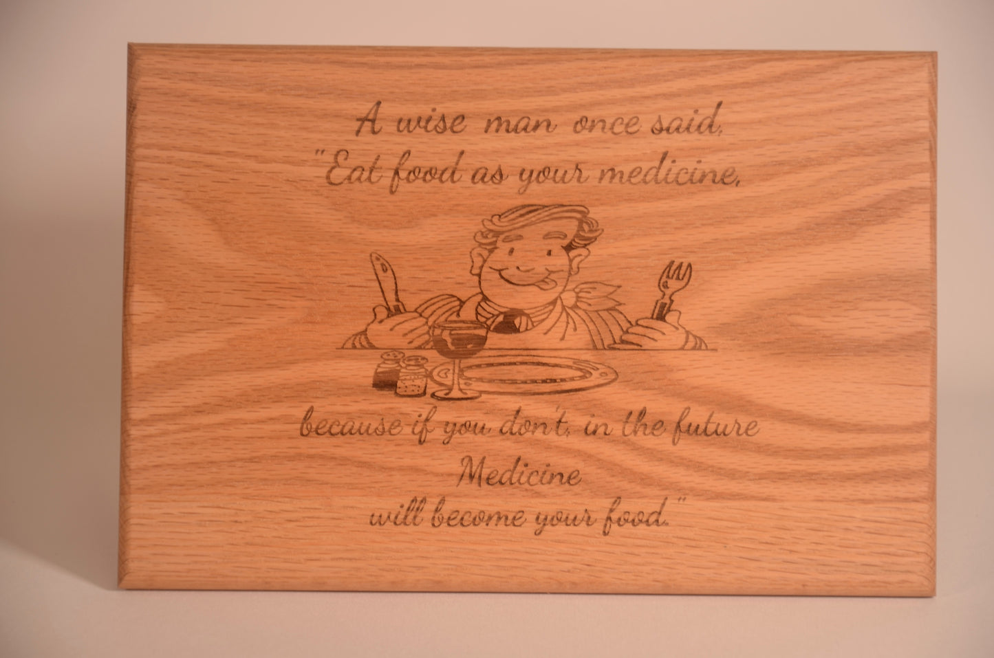 Solid Oak Chopping Board