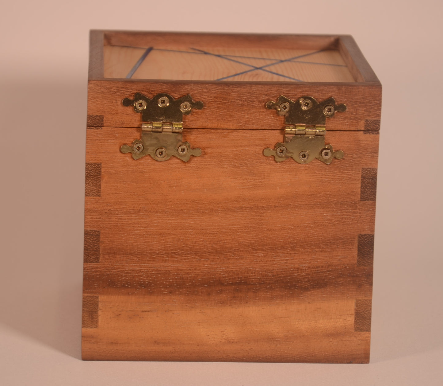 Wooden Box Engraved with Resin