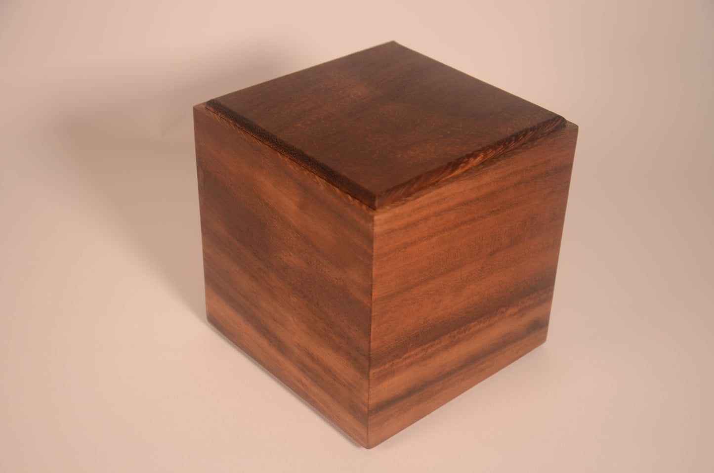 Wooden Box Engraved with Resin