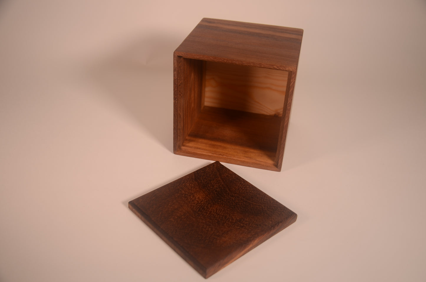 Wooden Box Engraved with Resin