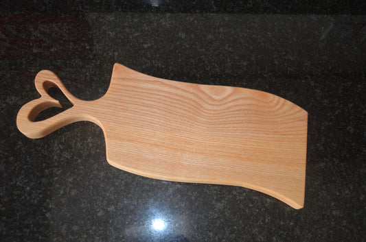 Heart Shaped Handle Chopping Board