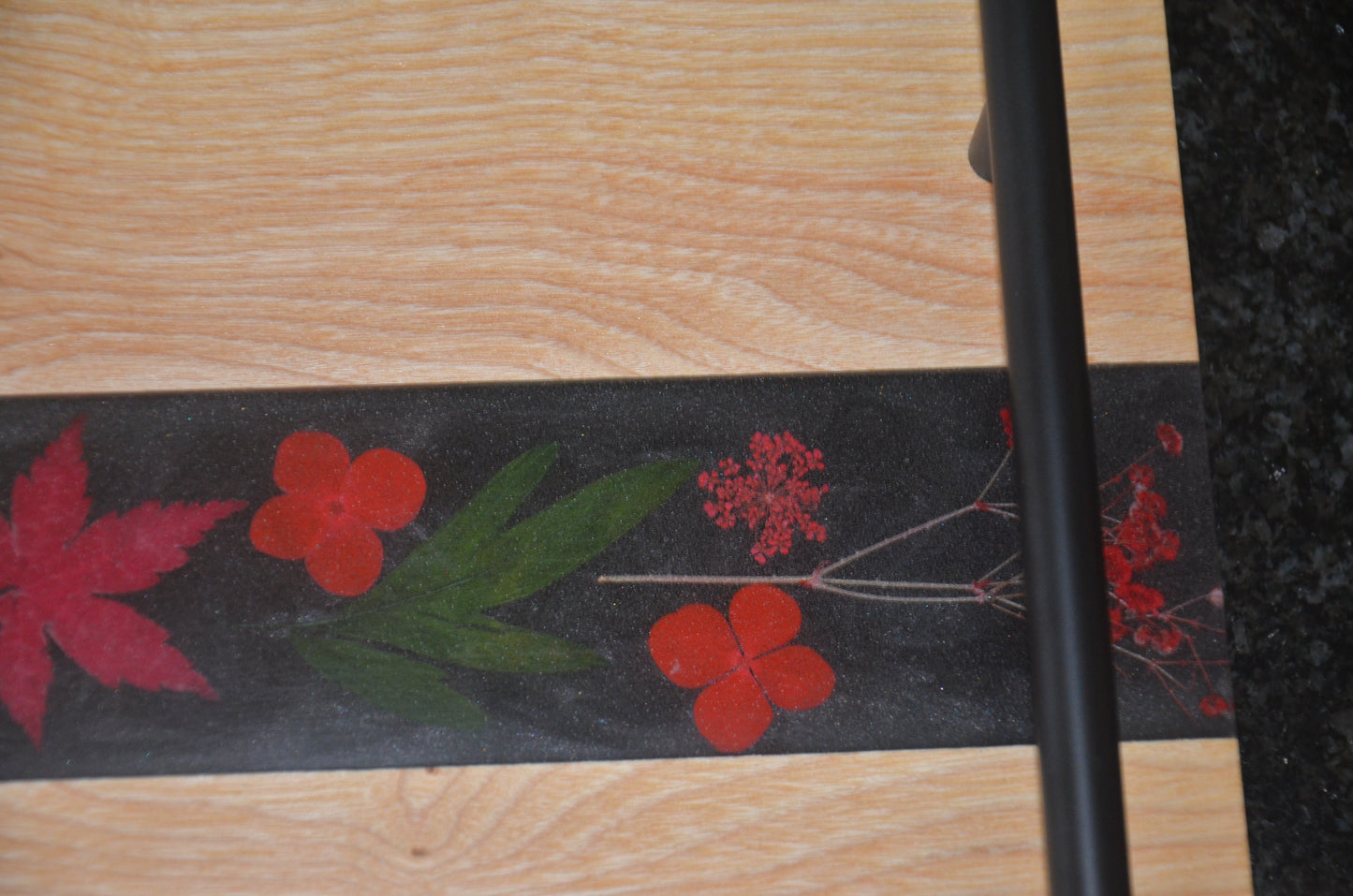 Flowers in The Mist Serving Tray