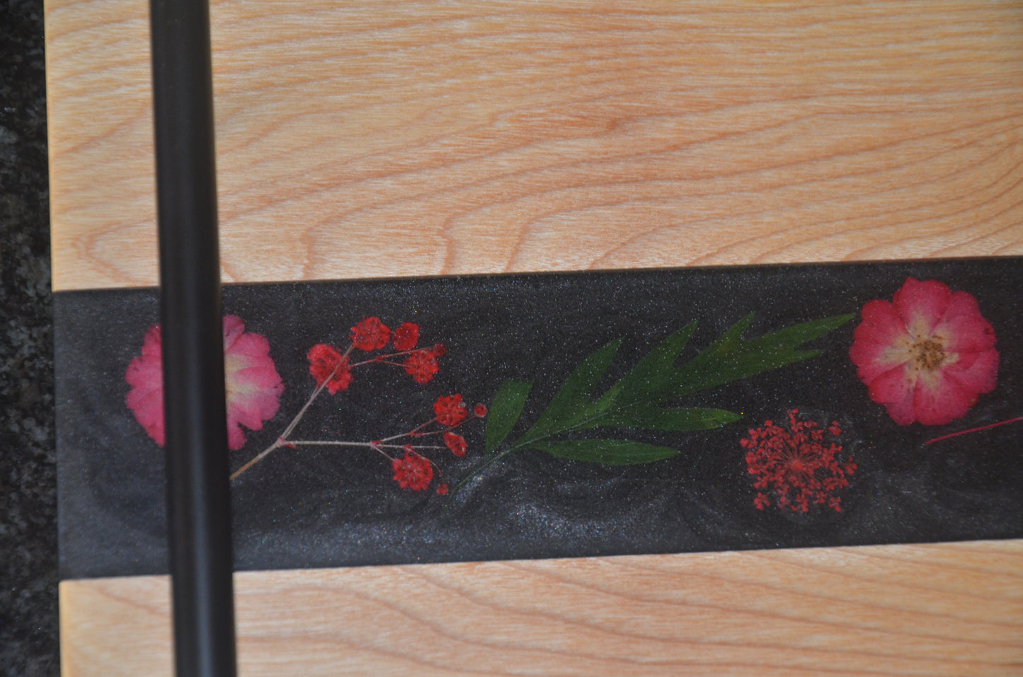 Flowers in The Mist Serving Tray