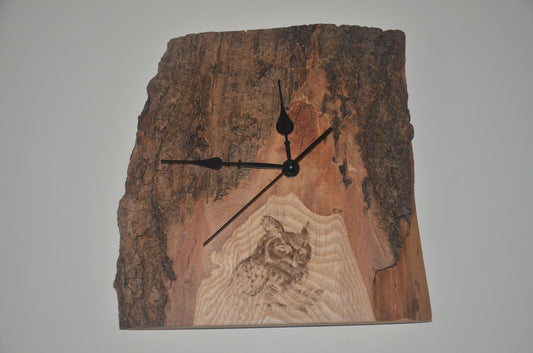 Owl in the Tree Clock.